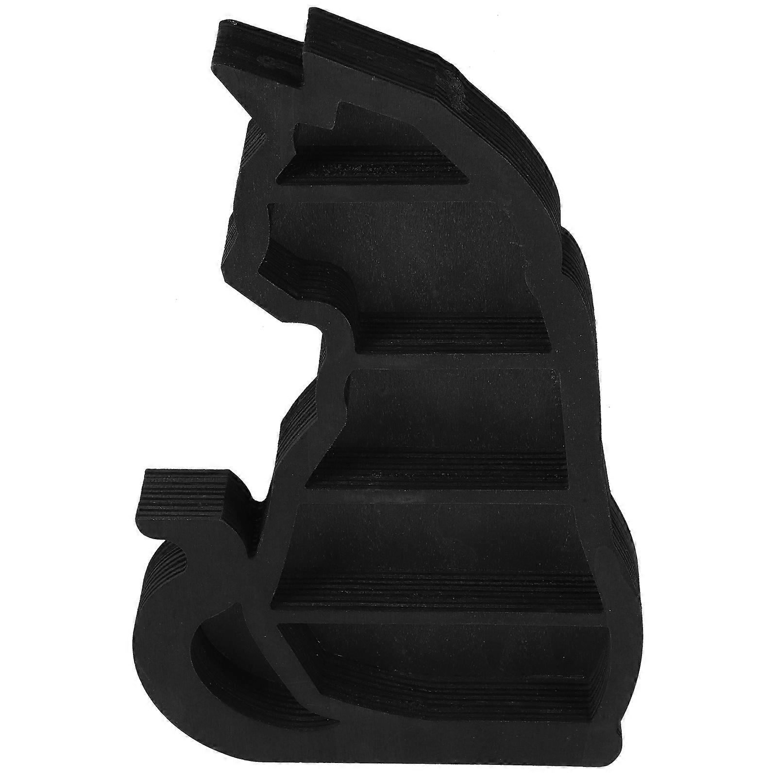 Halloween Decorative Wall Mounting Shelf Cat Shape Storage Rack Black 1Set