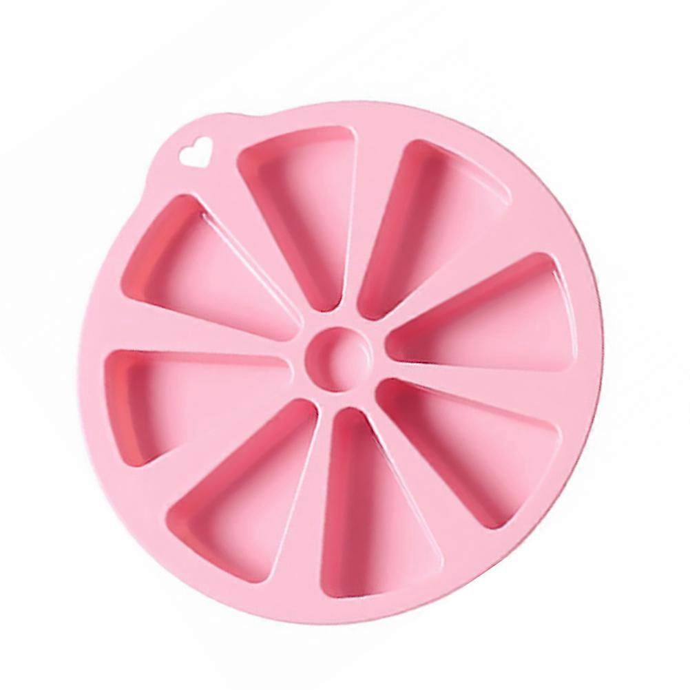 Silicone Baking Molds 8 Cavity Scone Cakes Slices Molds Kitchen Use Easy Cleaning Random Color 1Pack