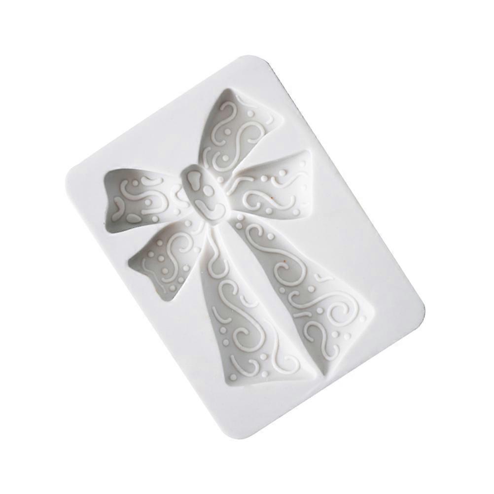 Cake Mold Bowknot Large Size Silicone Bow Mold for Baking Use 2Pcs