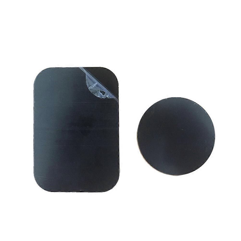 Navigation Support Phone Magnet Plate Square Full Adhesive Stickers for Tablet Driving Navigation 4Pcs
