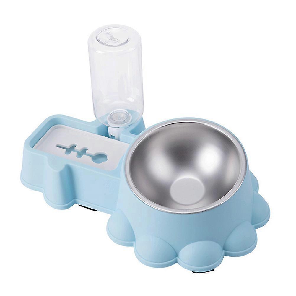 Convenient Feeding Bowl For Cats And Small Pets Designed For Pet Care With Automatic Water Stop Function Measuring 12.6×8.2×3.6in 1 Set