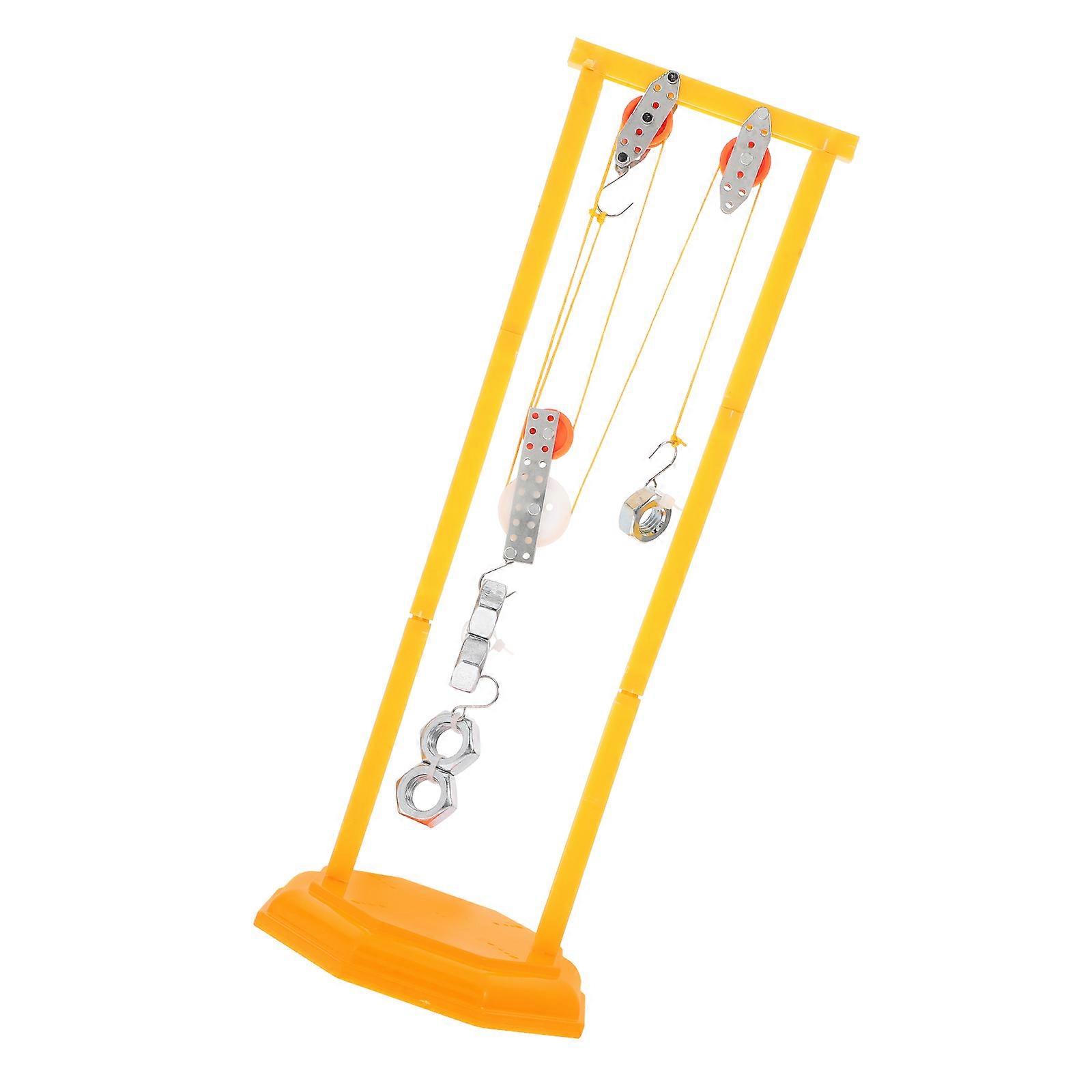 Stem Building Toy Pulley Kit for Kids Physics Experiment Educational