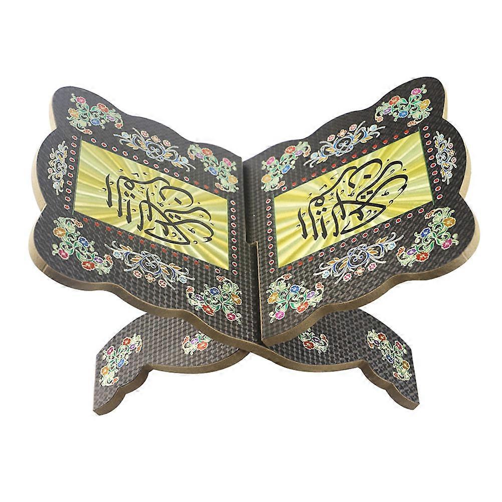 Eid Decorative Wooden Bookshelf For Adults In Black Color Organizing 1Pcs