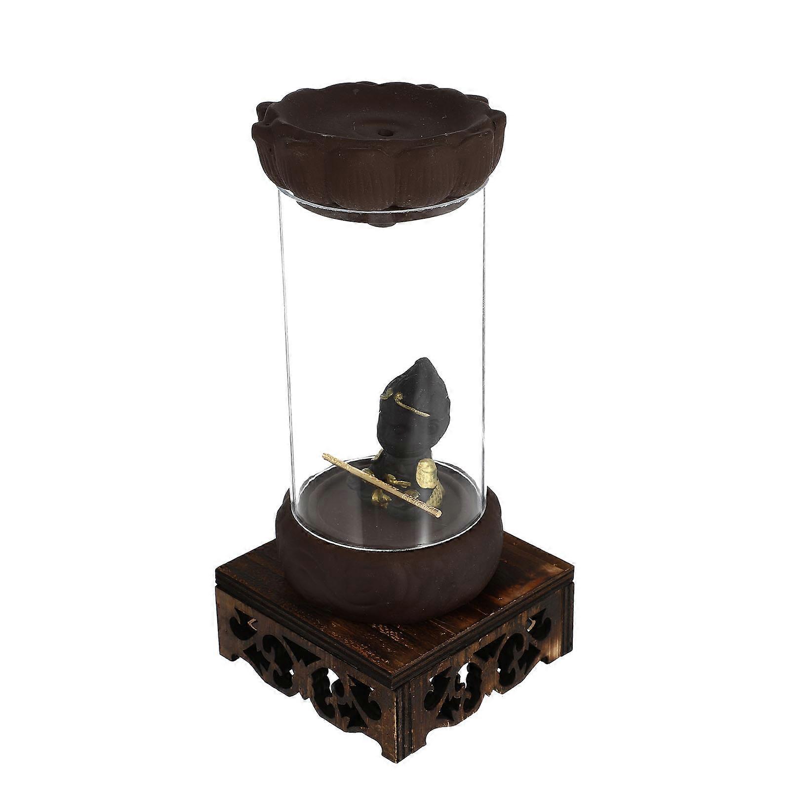 Backflow Incense Burner Aroma Stove for Decoration 3Pcs Pack