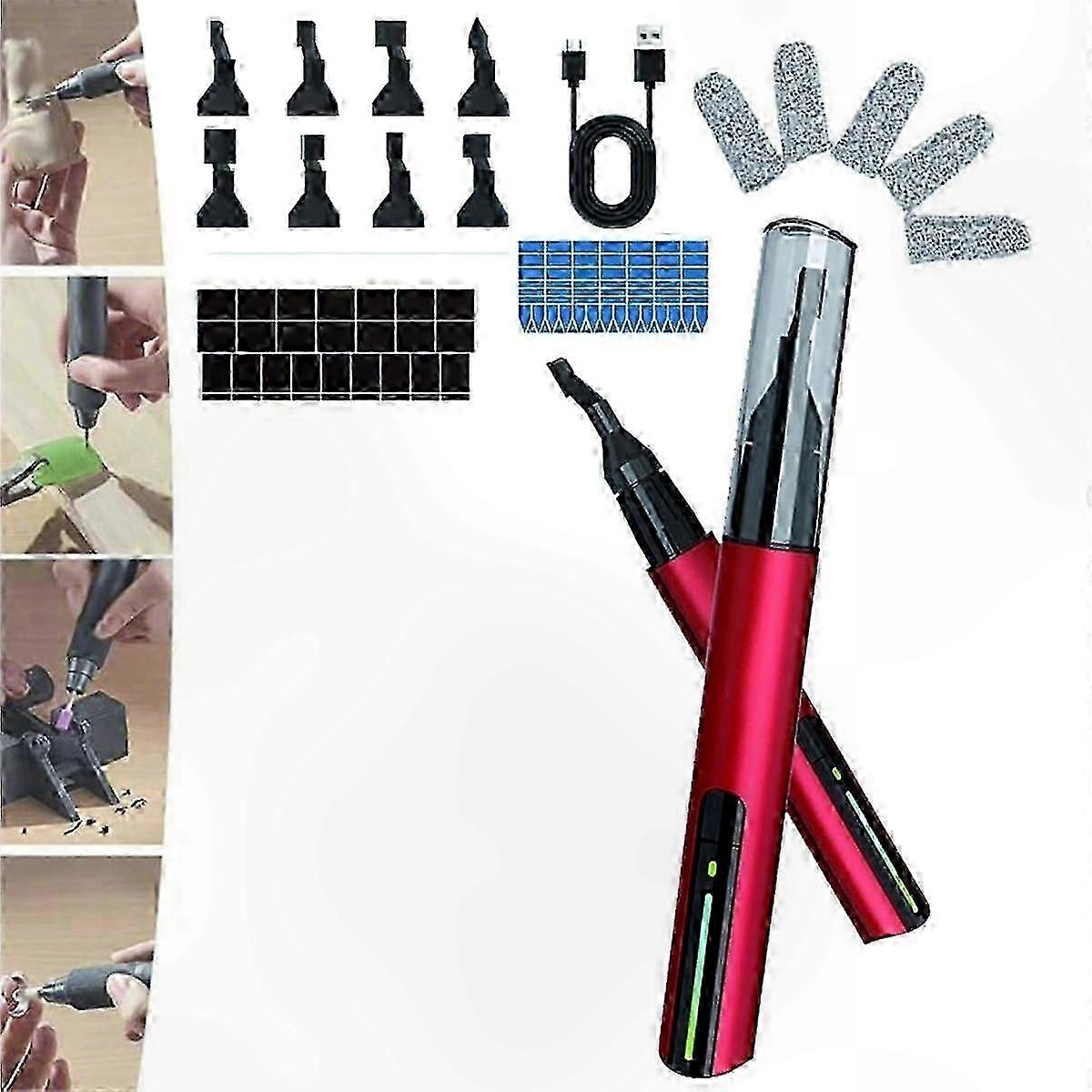 Mini Sander Tool for Woodworking and DIY Projects with USB Rechargeable Feature for Precision Finishing