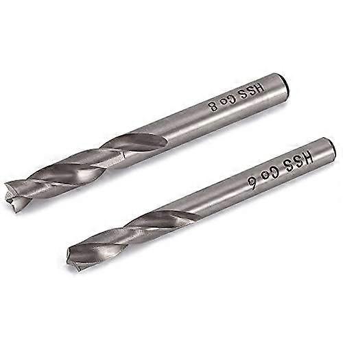 Welding point drill/removal/cutter cobalt tip 2pc 6mm and 8mm