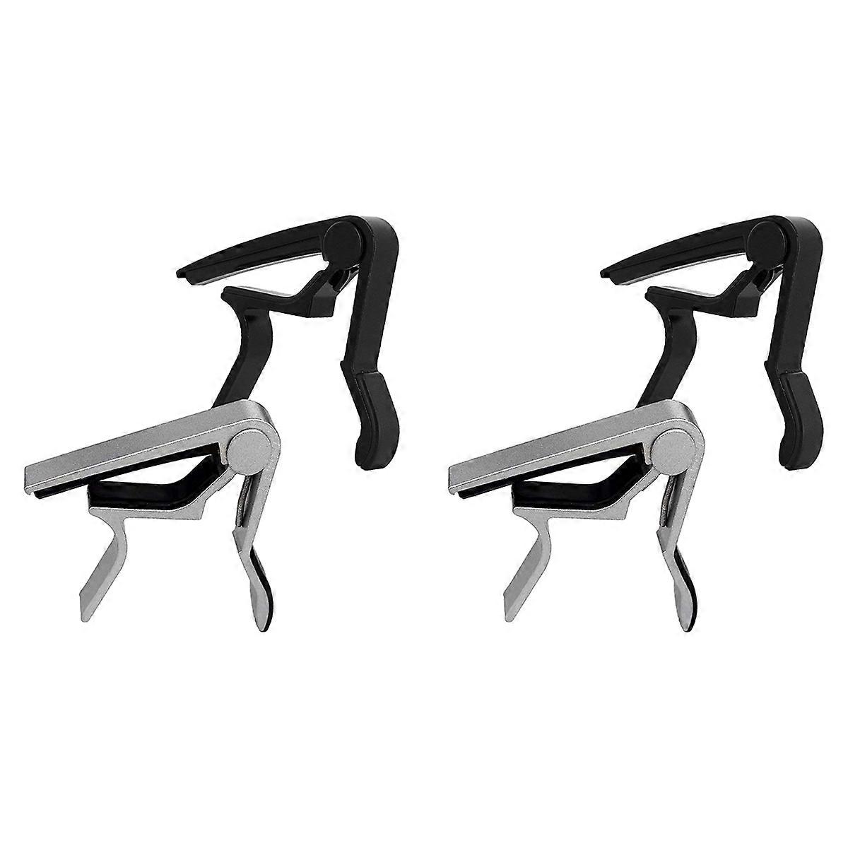 2 Gitarren-Capo Trigger für Akustik, E-Gitarre, Ukulele