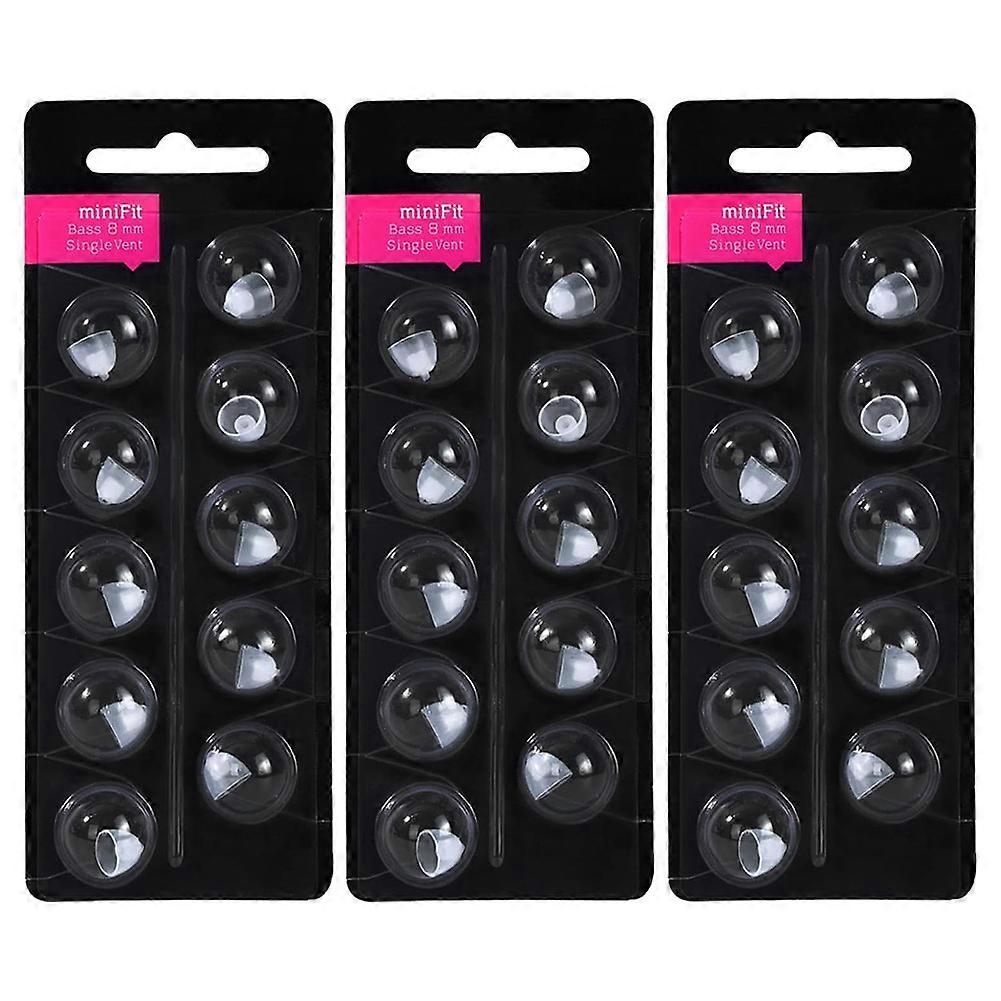 Hearing Aid Domes for Replacements(8 mm/3 Pack)