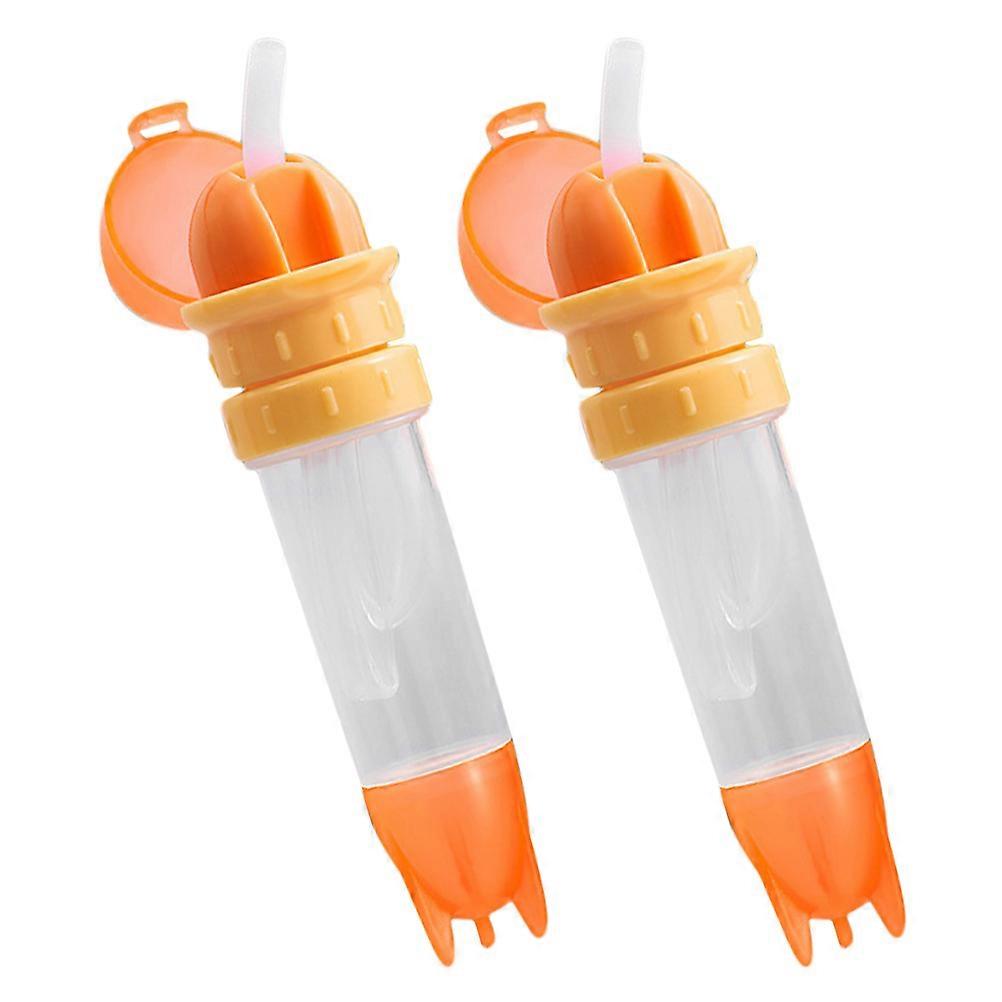Safe Spillproof Bottle Cover Adapter for Kids 2Pcs Straw Cups Lid