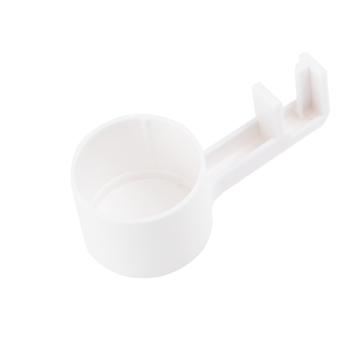 Camera Lens Protective Cover for 3 White Plastic Hood