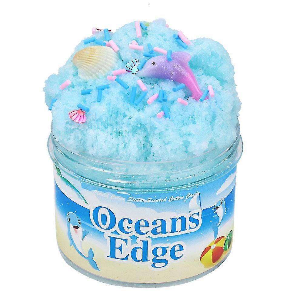 DIY Soft False Cake Slime Fluffy Glue Charms For Slimes Additives Clay Anti-Stress Plasticine Chocolate Modelling Fidget Toys 26s