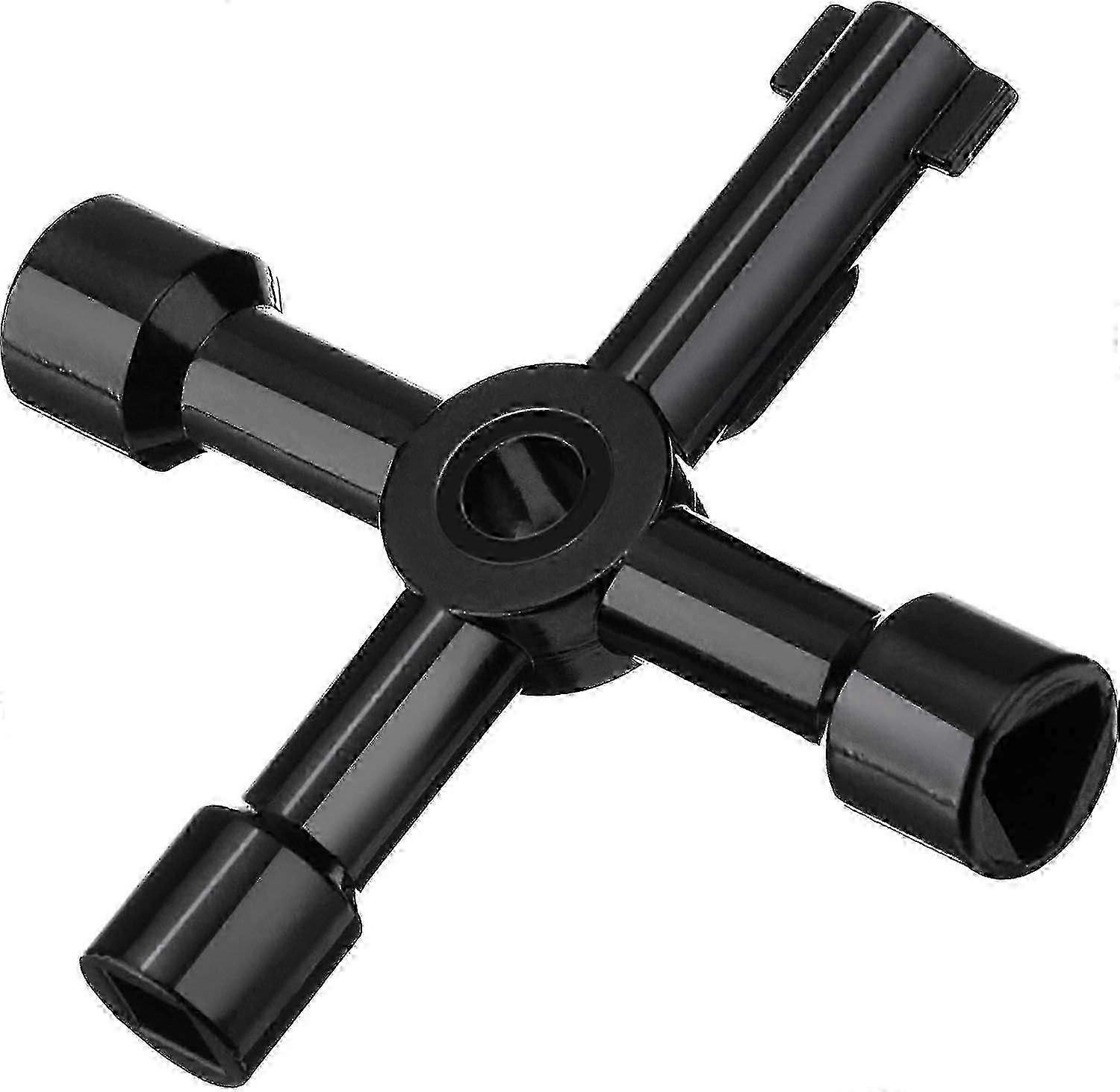 Meter Box Key Gas Key Meter Key 4-way Multi-functional Utilities Key For Electric Cupboard Cabinet Opening Key