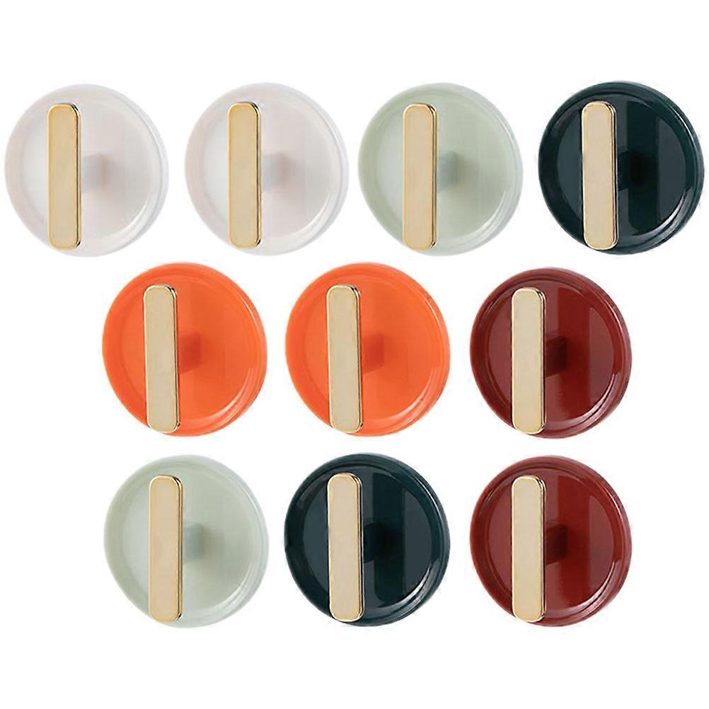 Adhesive Wall Hook Wall Mounted for Storage 50Pcs with Strong Bearing Capacity