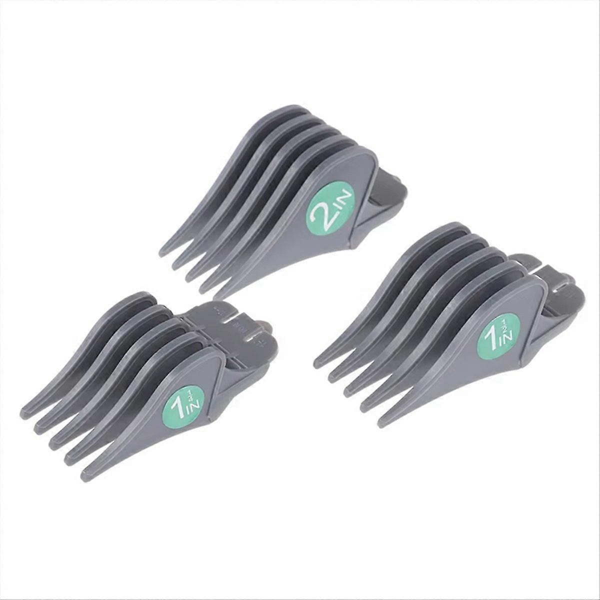 3PCS Professional Clipper Large Size Limit Comb Trimmer Cutting Guide Clipper Attachment Accessories