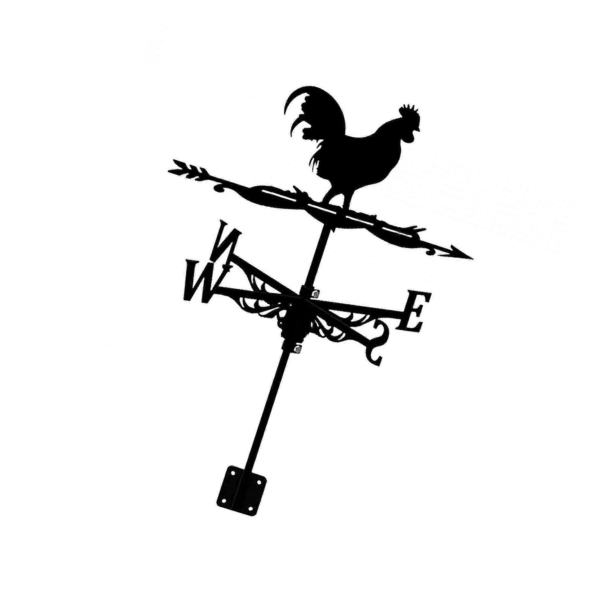Classic Weather Vane Wind Indicator for Traditional Home Rooster Direction