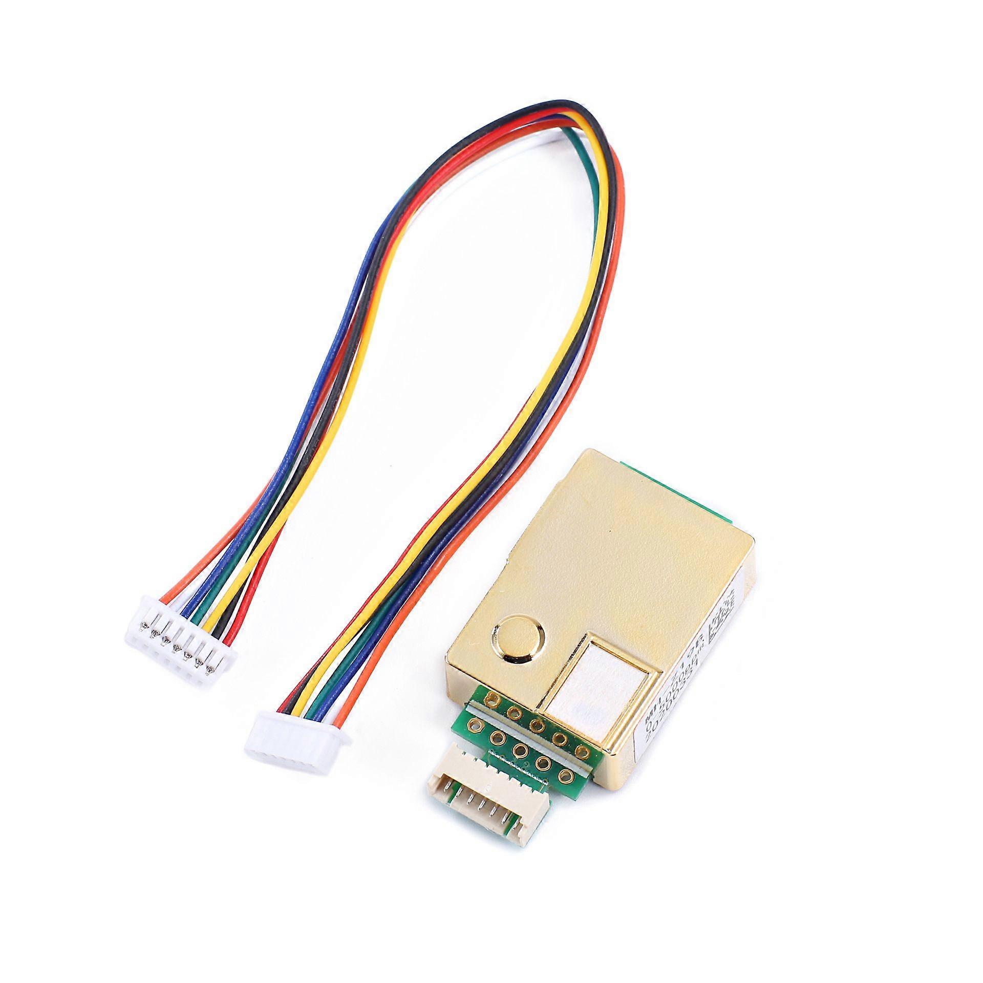 Infrared CO2 Monitoring Sensor CO2 Detection Sensor Module Uart Pmw Wave Output 0-5000ppm+ Cable