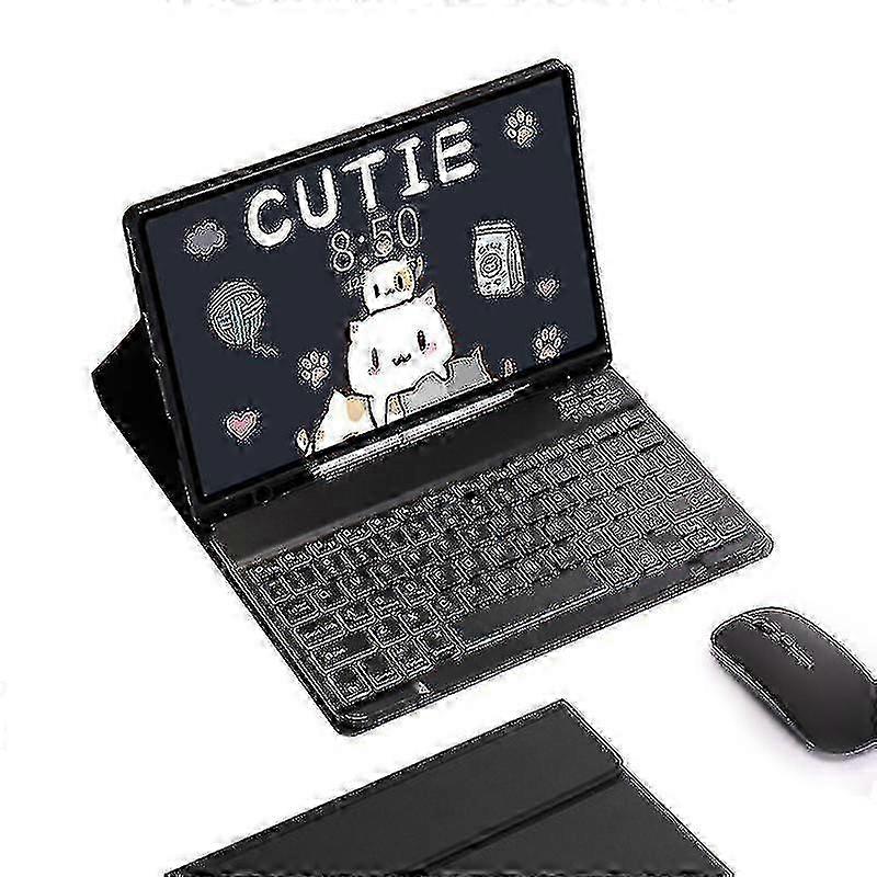 Case With Backlit Keyboard With Mouse For Samsung Galaxy Tab S8 11 Inch 2022 (model: Sm-x700/sm-x706) 25-26