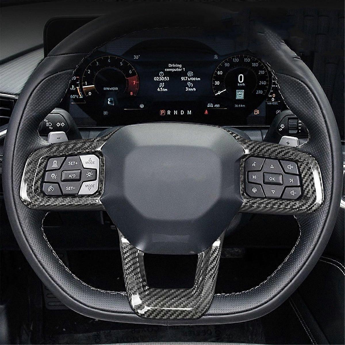 Car Steering Wheel Button Frame Panel Accessories for 