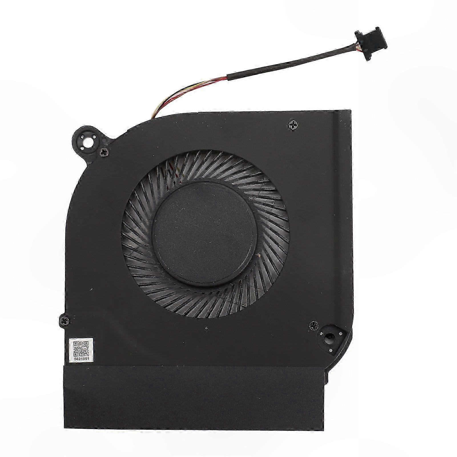 Internal Cooling Fan for Gaming Laptops with 4-Pin Connector Compatible with Multiple Notebook Models GPU Cooler Replacement Part