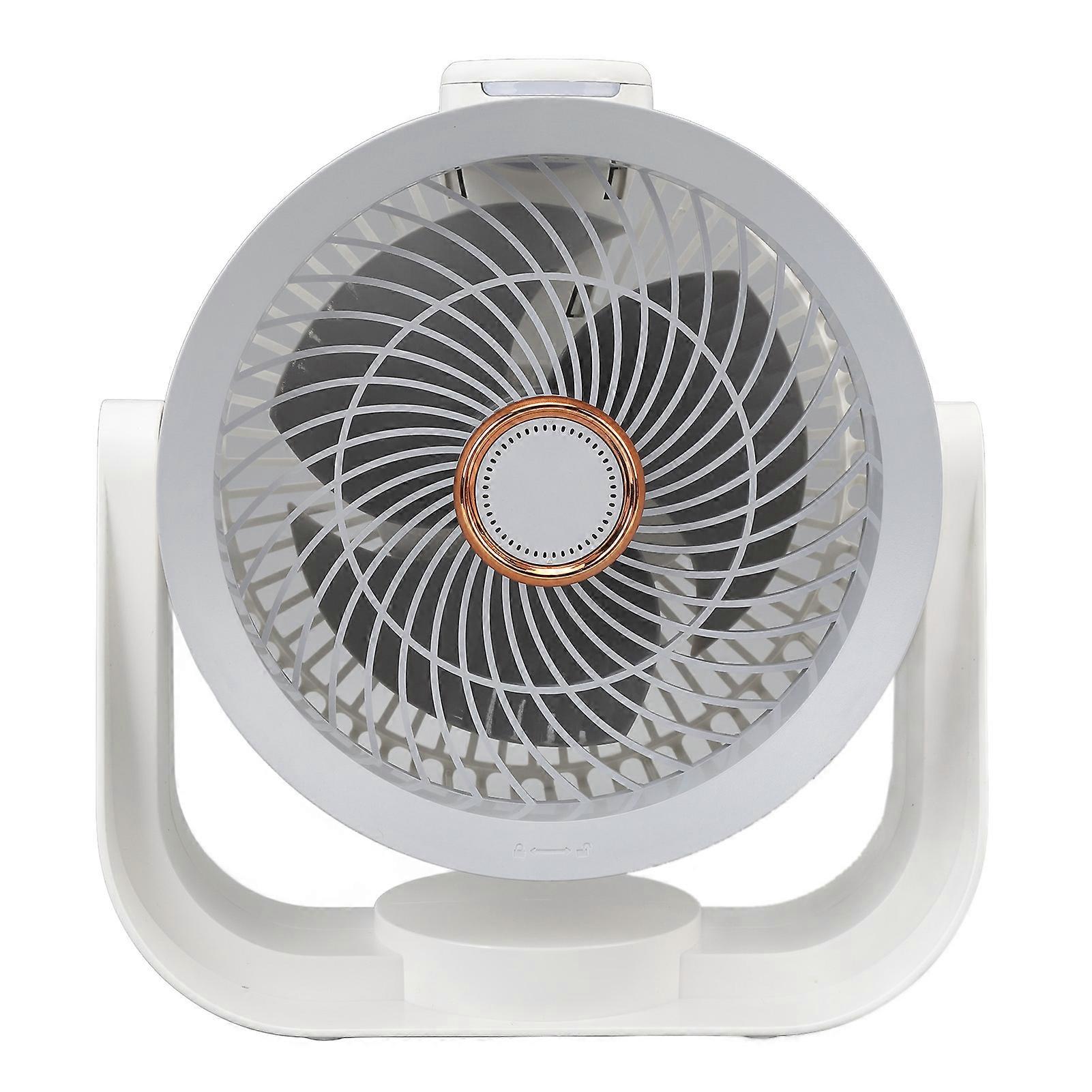 Table Top Fan Smart Bluetooth Voice Control 360 Degree Rotation Portable Desktop Air Circulation Fan 