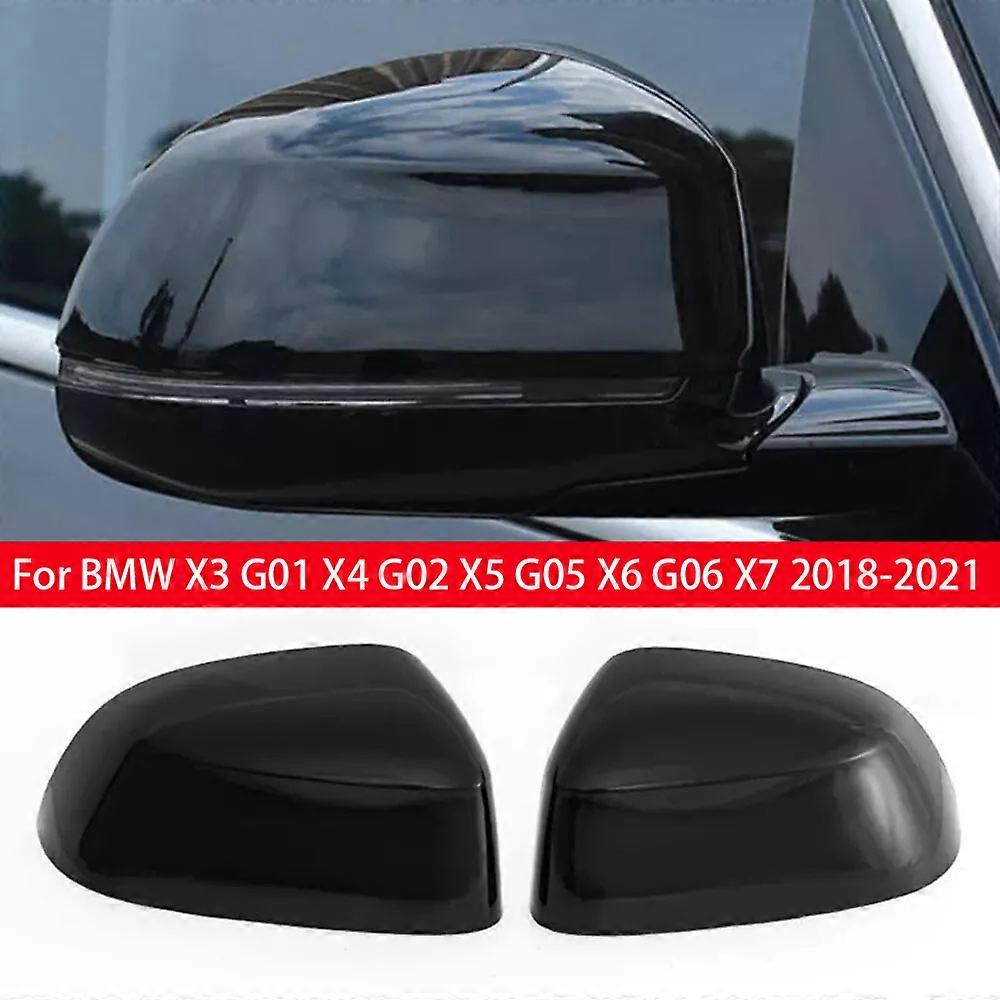 Applicable to For BMW X3 G01 X4 G02 X5 G05 X6 G06 X7 2018 2019 2020 2021 Car Replace Rearview Side Mirror Cover Wing Cap Exterior Case Trim