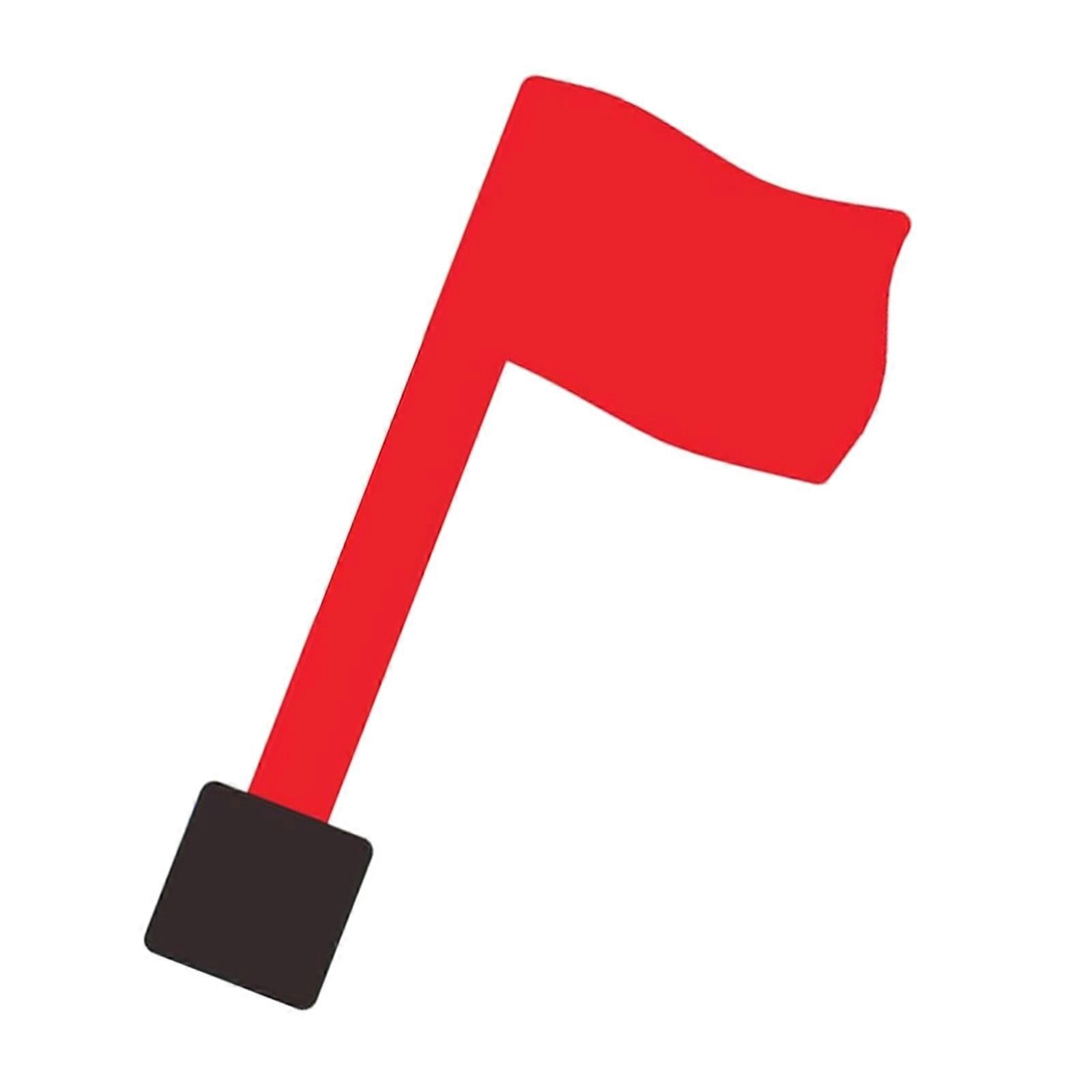 Red Mailbox Sign Replace Set Heavy Duty Outdoor Sticky Pads Withstands Extreme Temperatures for Permanent Installation Multicolor