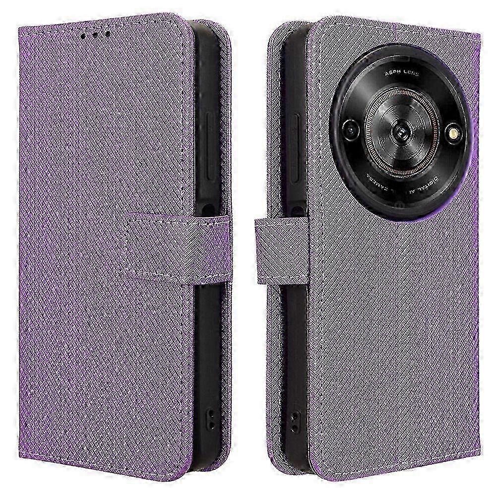 Wallet style case for ZTE Blade A75 5G diamond texture