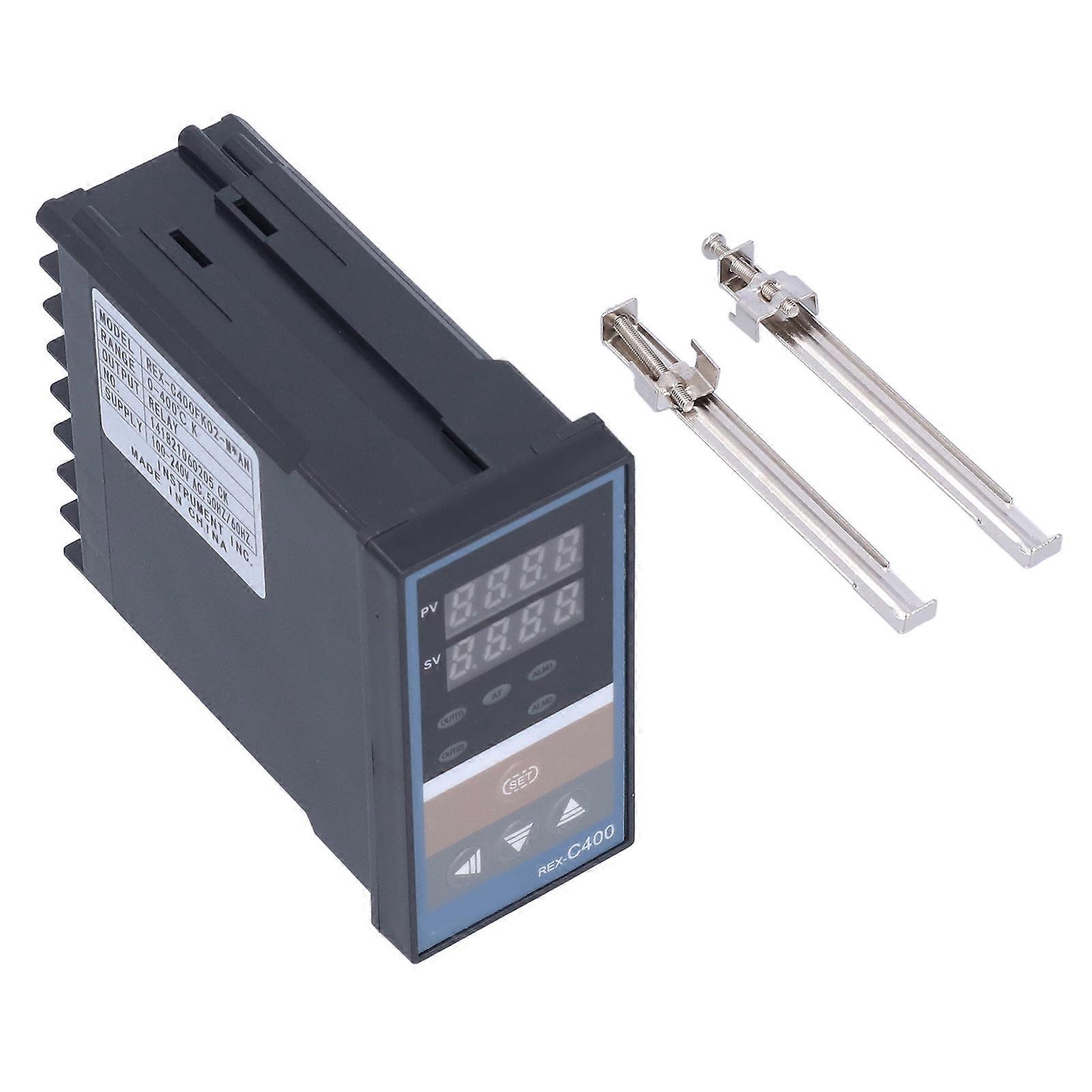 REXC400FK02M*AN Smart PID Controller Thermostat Fully Automatic Relay High Temperature Controller Wide Voltage 100V240V