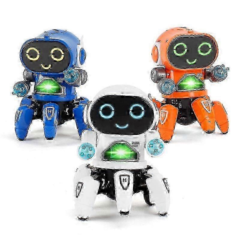 Robot Toy Intelligent Robot Mini Walking Singing Dancing Rc Robot Toys Led Light Kids Educational Toys ws