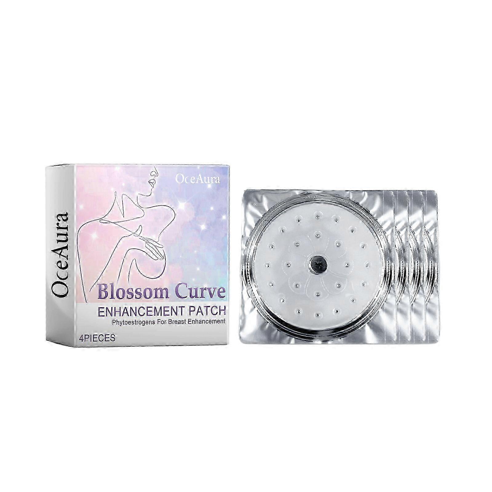 Blossom Curve Enhancement Patch, Lift Chest Firming And Volumizing Gathering Anti-Sagging Firm Full Breathable Breast Patch
