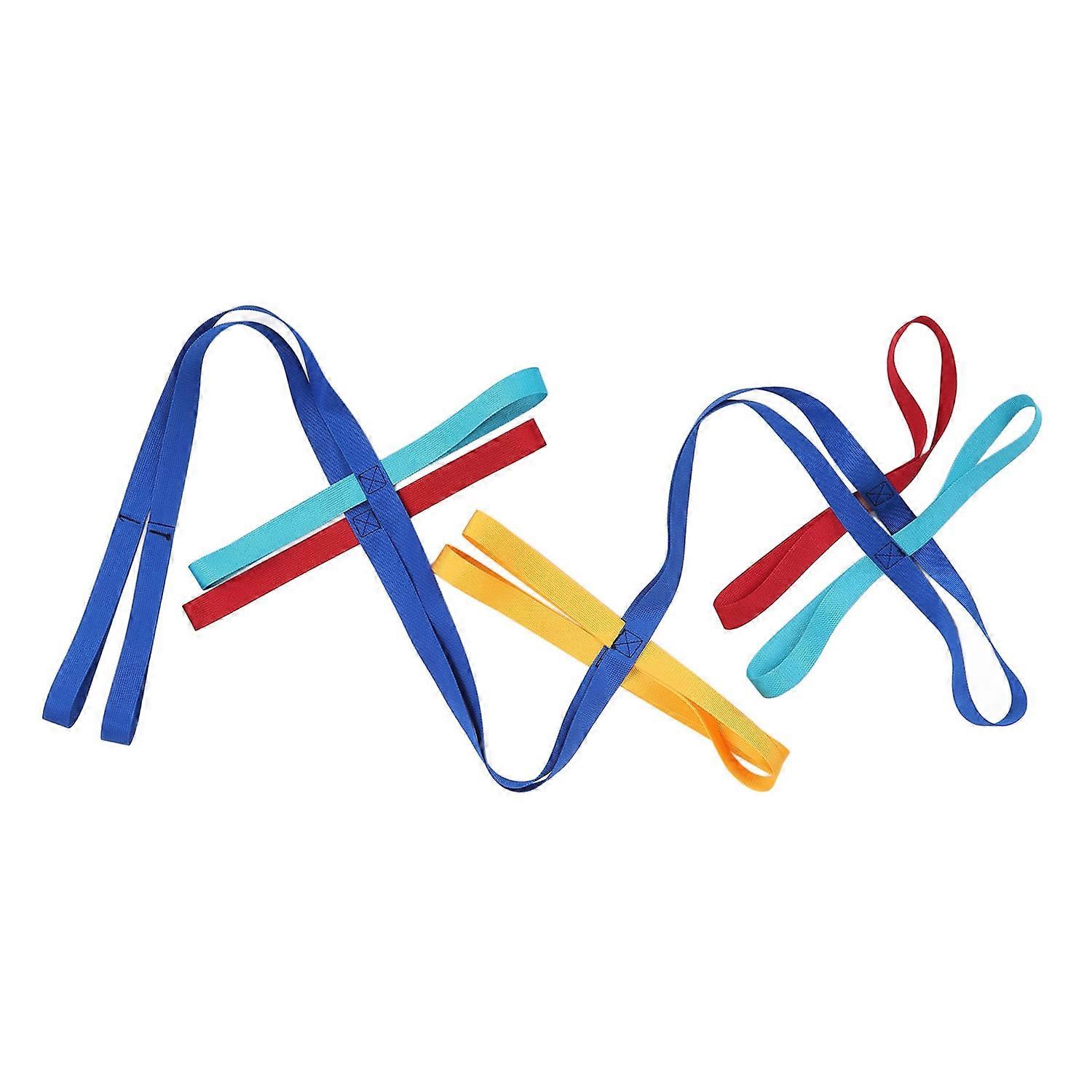 Walking Rope Webbing Material Attractive Colorful Enough Space Fixed Position Preschool Line Rope fo