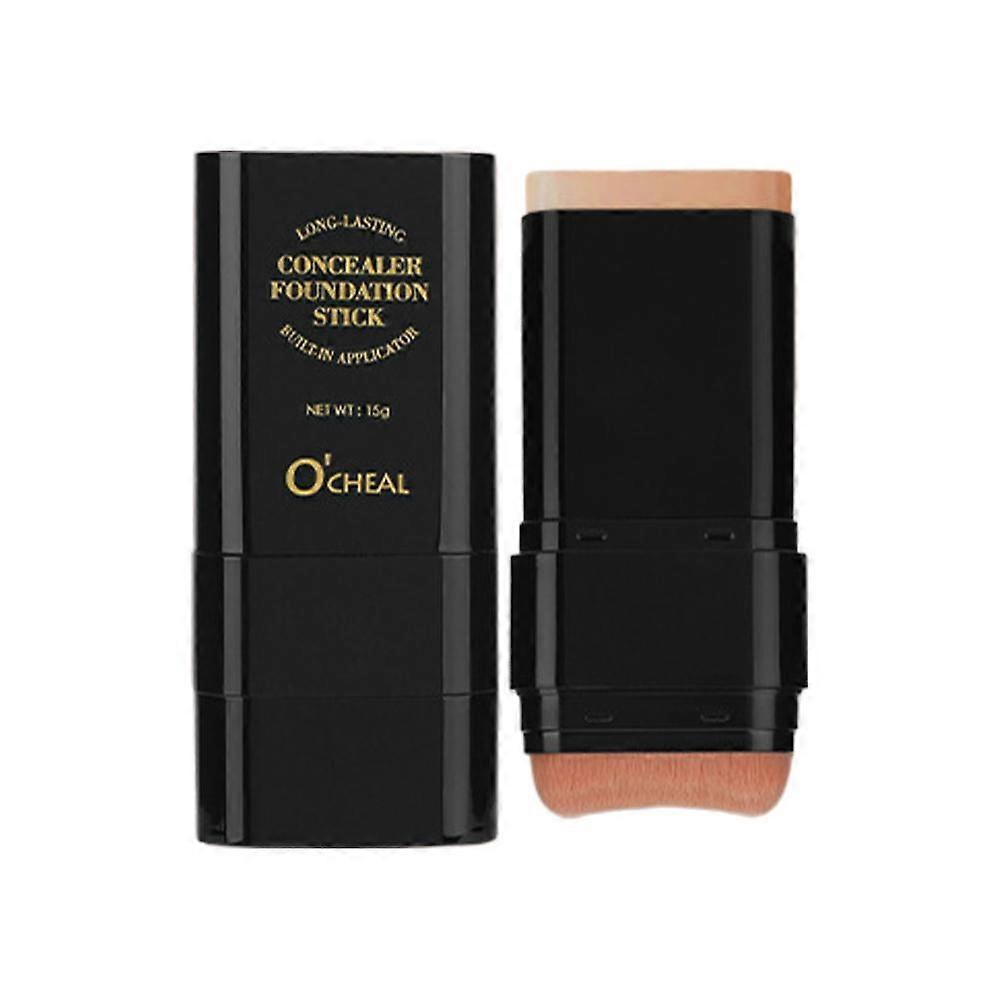 Dual Ended Eraser Foundation Stick For Touch Up And Correction Full Coverage Concealer Portable Makeup