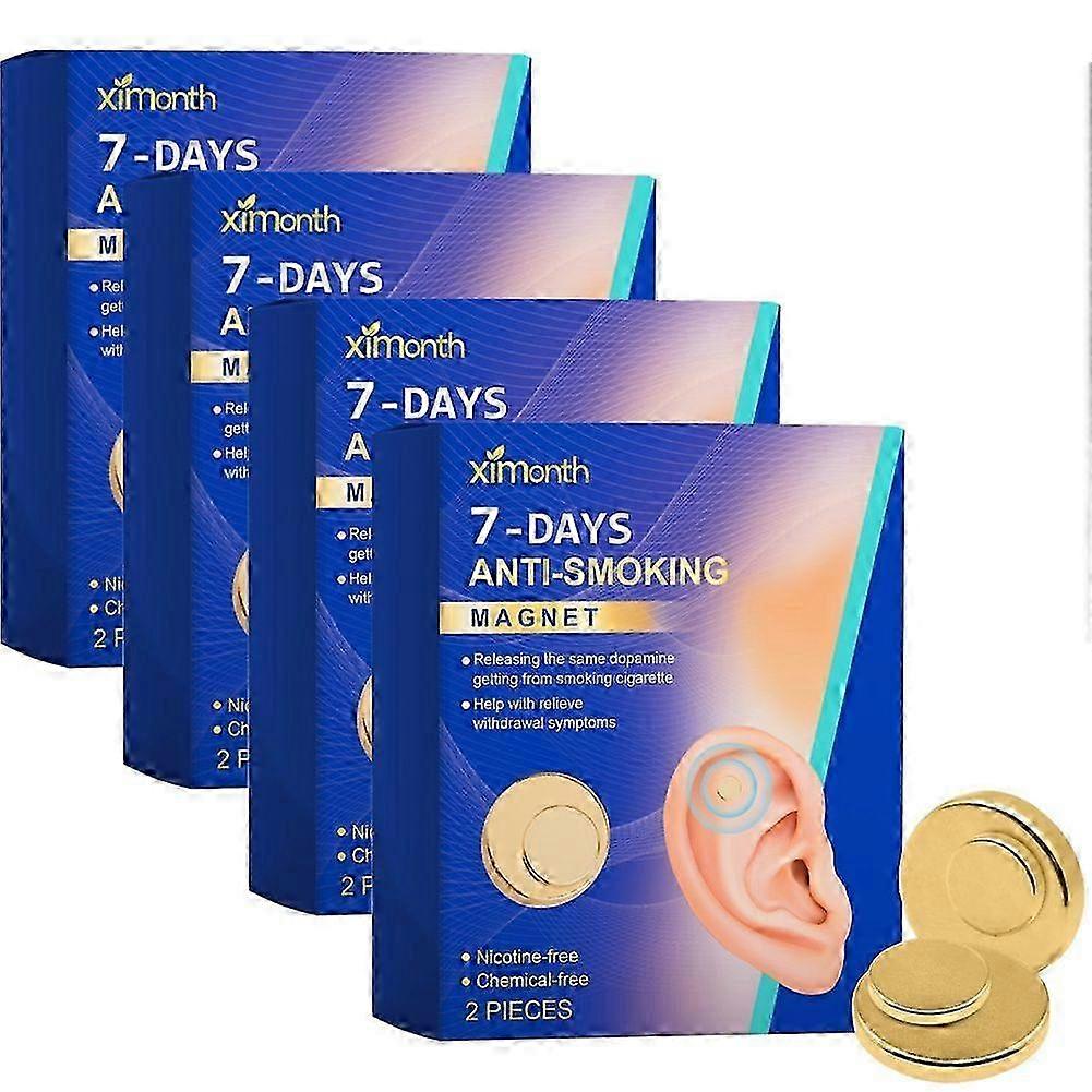 7日間禁煙マグネット、磁気療法禁煙スモークマグネット磁気療法耳介減量指圧