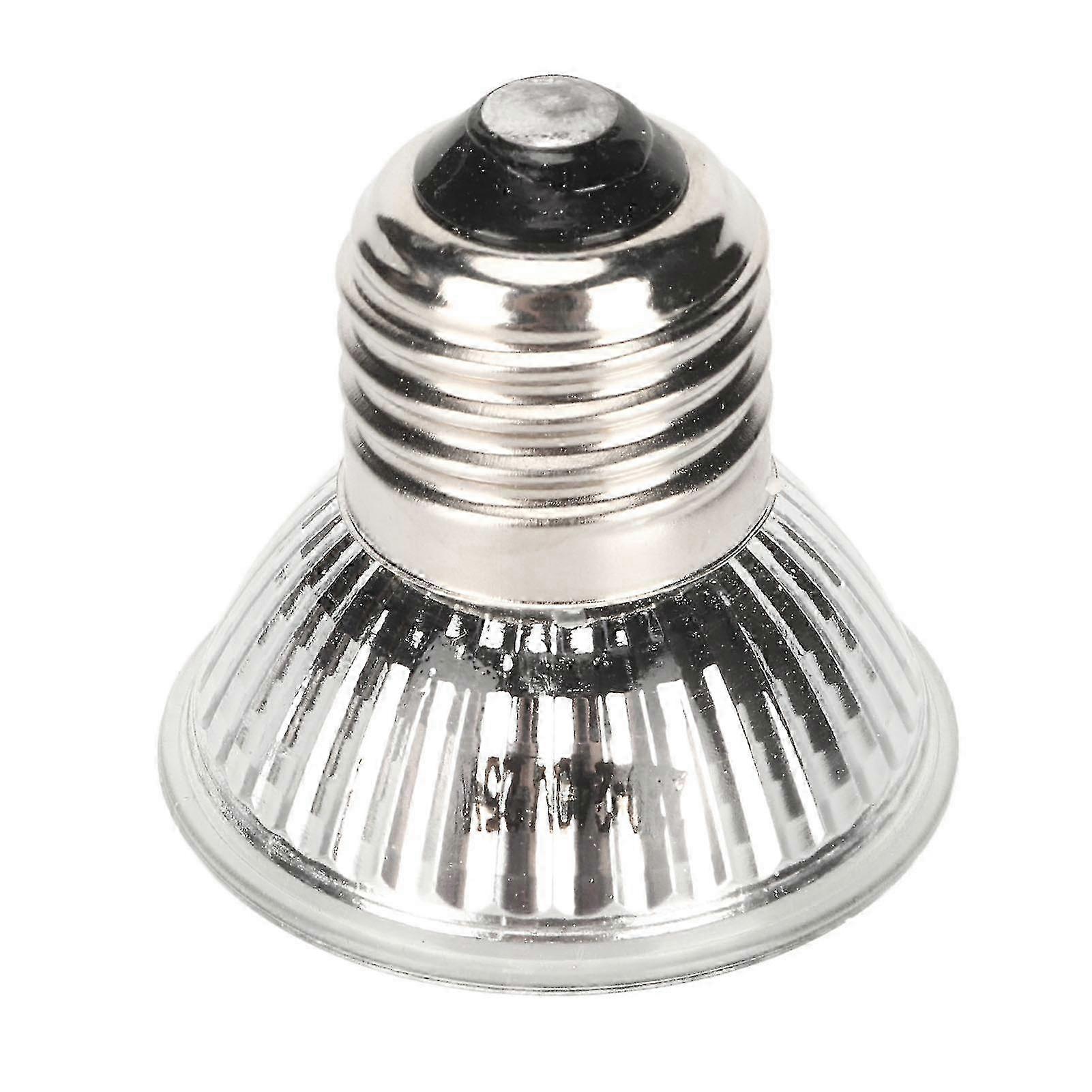 E27 Reptile Bulb Warm Habitat Basking Heat Bulb Reptile Heat Lamp Bulb for Snake Lizard Habitat Heat Light 220‑240V 25W