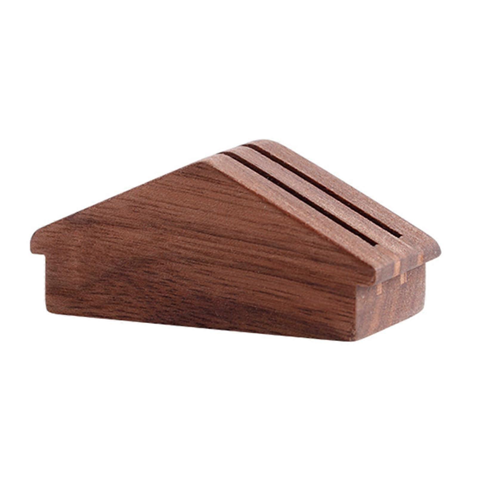 Coffee Filter Screen Stand Wooden Texture Gadget Stand Countertop Organizer For Coffee Accessories Model Classic