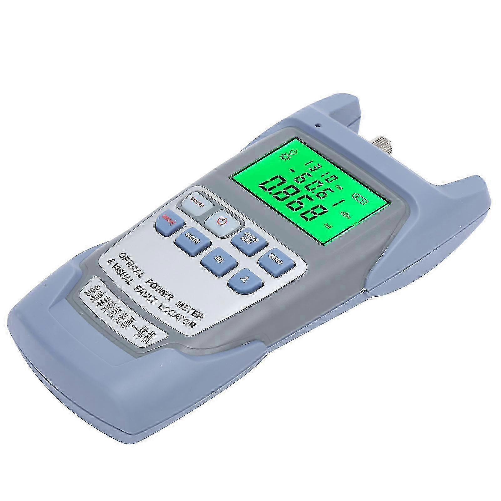 DXP-50D Optical Power Meter Handheld Red Light Fiber Light Decay Tester Machine 5km 1MW 2025