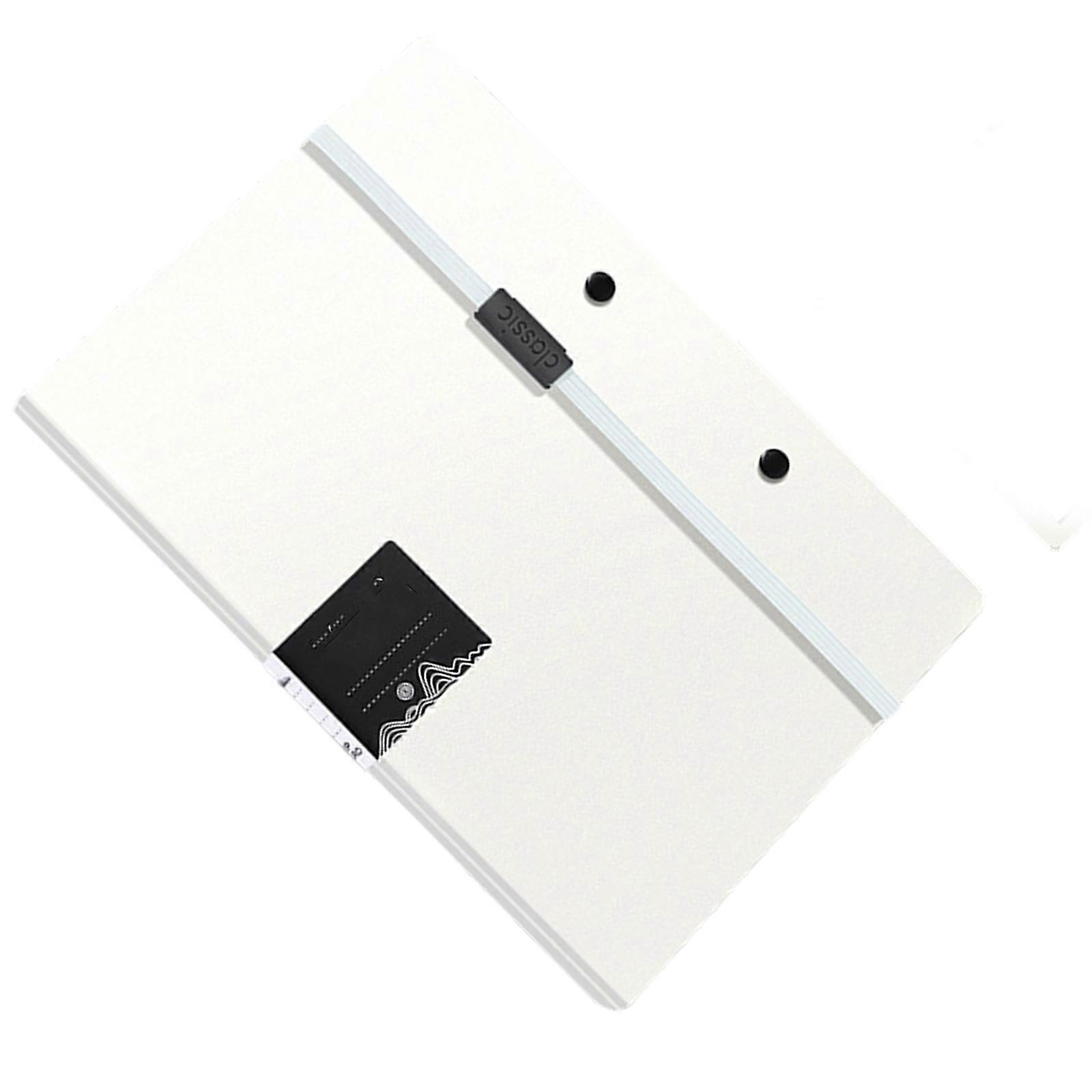 Practical Document Presentation Board Water Resistant Surfaces and File Compartment Travel Friendly A4 Foam Clipboard  matt snow mountain w