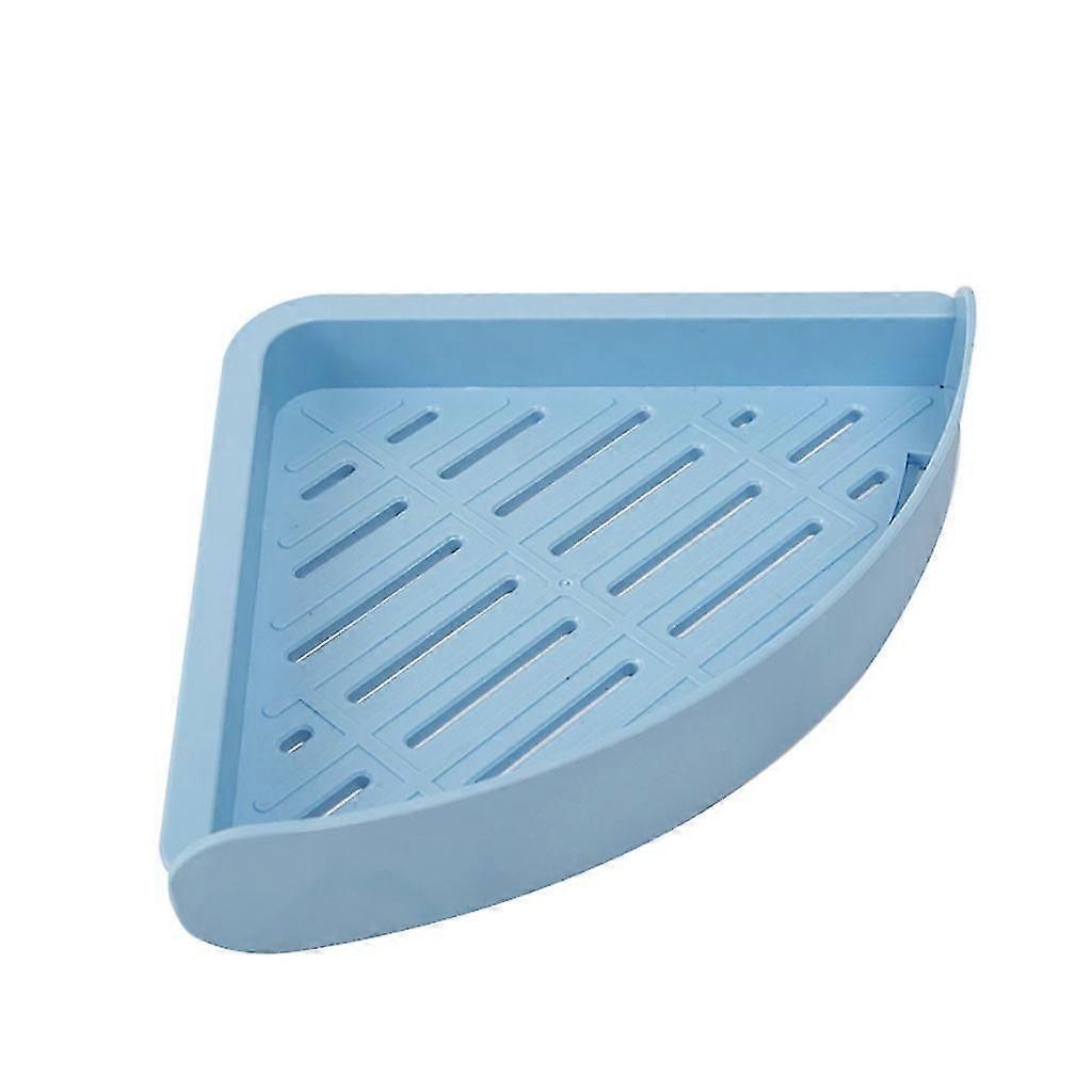 Bathroom Triangular Shower Shelf Corner Bath Storage Holder Organizer Rack