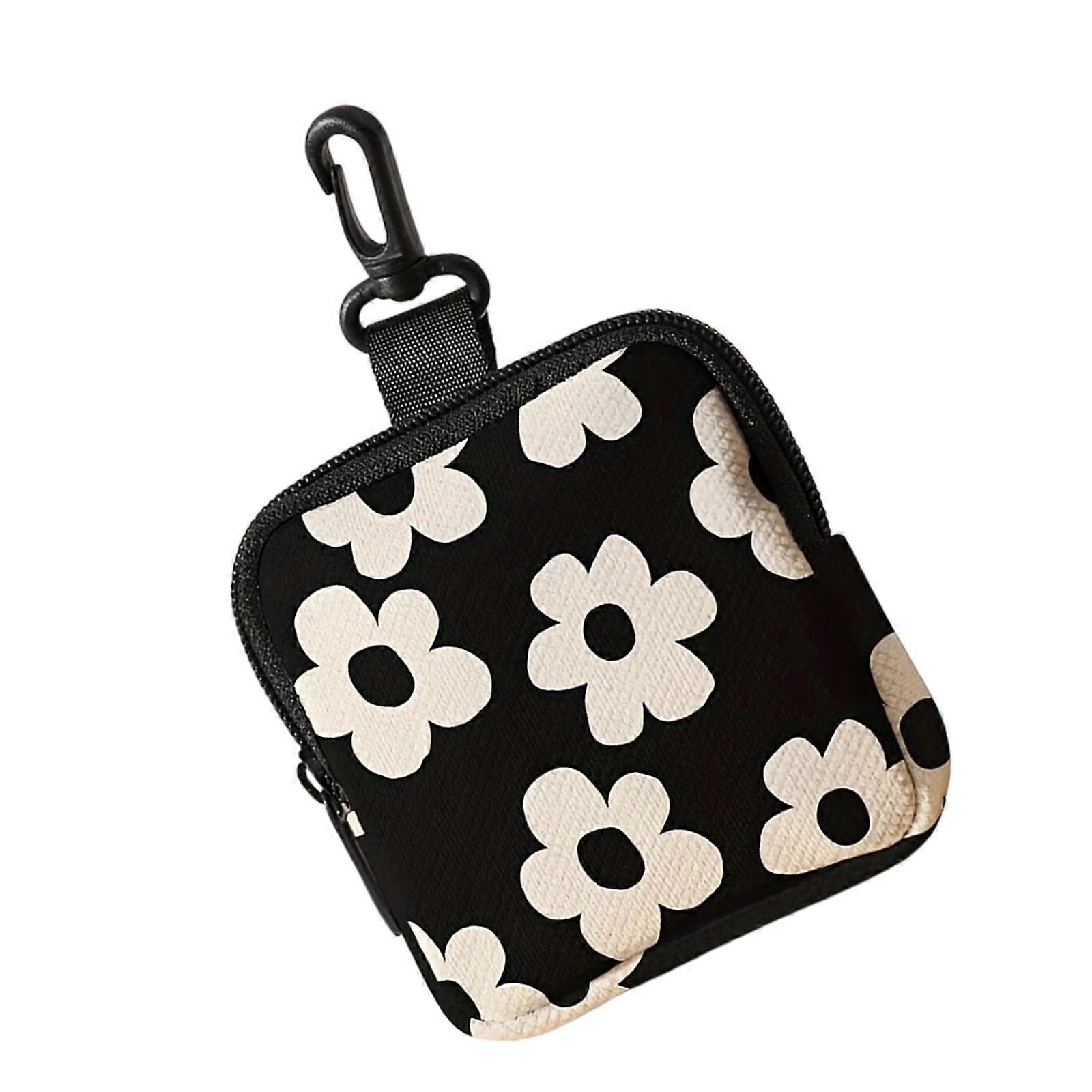 Portable Privacy Storage Bag Sanitary Items Cord Organizers Tear Resistant Polyester Carrying Case Toiletry Pouch Multicolor