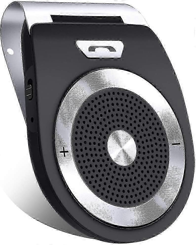 Aigoss Bluetooth 4.1 Auto Power On Kfz Hands -free System, Visor Car Kit With Built -in Movement Sensor, Gps/music/handfree/2 Phones At The 