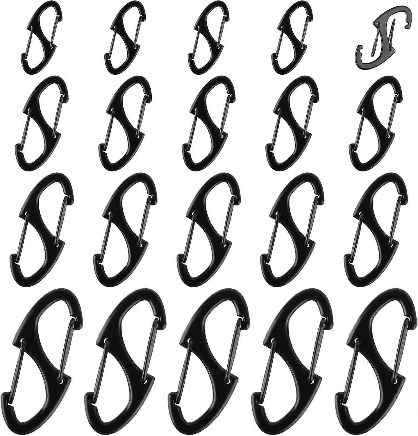 Zipper Clips Anti Theft, 20 Pcs Zipper Pull Locks for Backpacks, Double-Sided