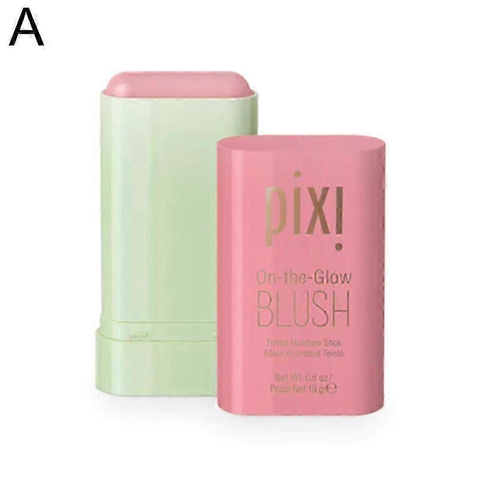Cujmh Blush Stick, 19g Multi-Function Cream Blush & Lip Tint, Portable