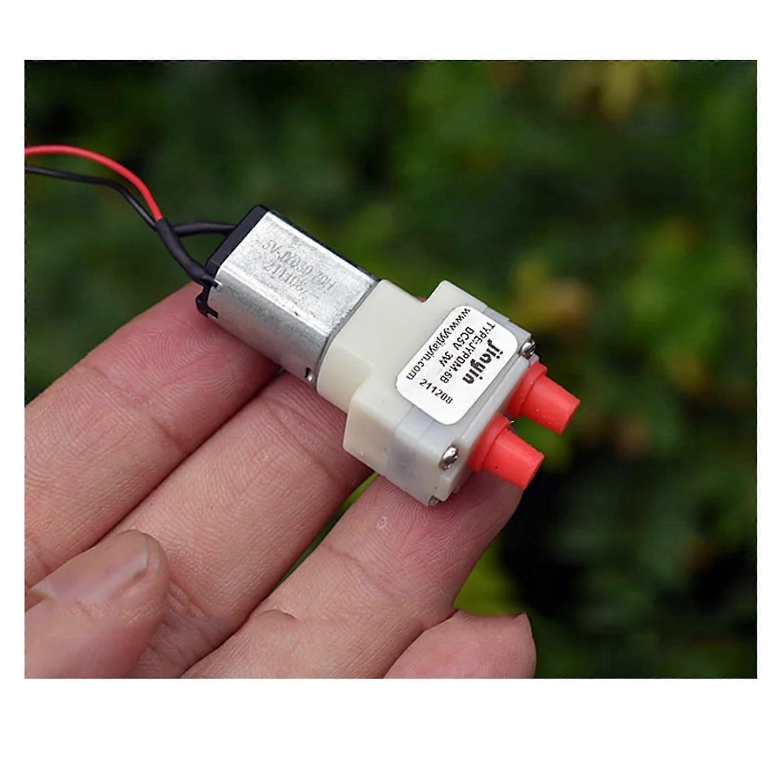 DC 5V 6V Diaphragm Water Pump with Self Priming Suction for Aquarium, Lab and Small Projects