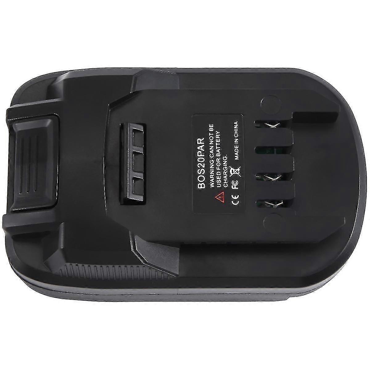 Bos20par Battery Adapter For 18v To Lidl X20v Li-ion Battery For Cordless Drill Power Tool