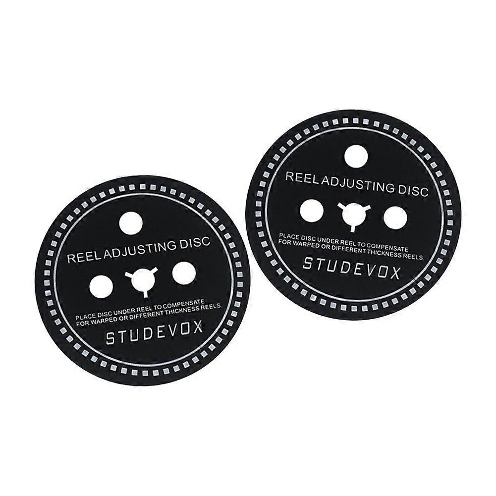 2PCS NAB Hub Adapter Spacer 1.0mm Spacer for Reel to Reel Tape Recorders 1.0mm