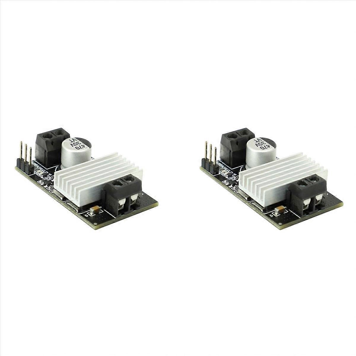 2X 10A DC Motor Drive Module Forward and Reverse PWM Speed Regulation Dimming 3-20V Low Voltage High