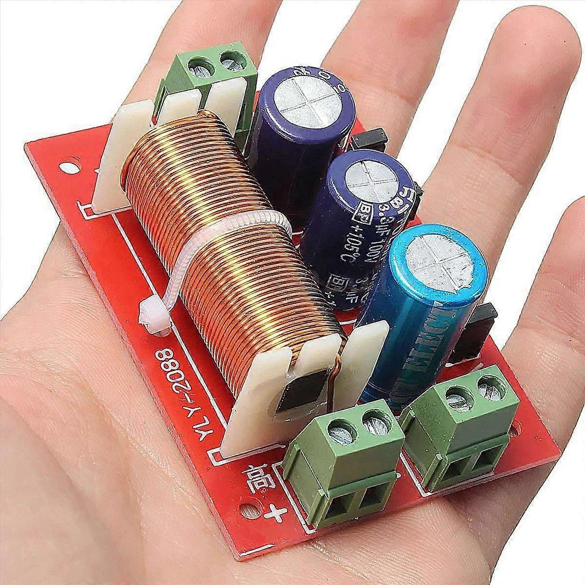 3X 400W Speaker Crossover 2 Way High-Low 4-16 Ohm Frequency Divider for Speaker