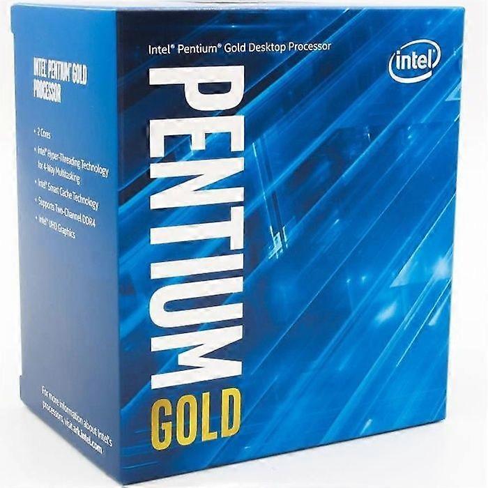 Intel Pentium Gold G-6400 Processor (BX80701G6400) LGA1200 Socket (Intel series 400 chipset) 58W