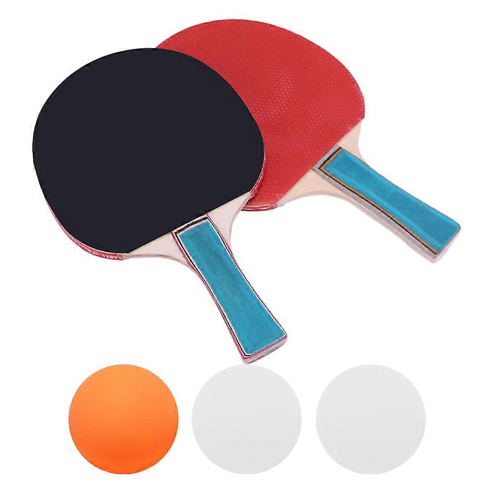 Comfortable Grip Table Tennis Bats for Training with 1Set Kit