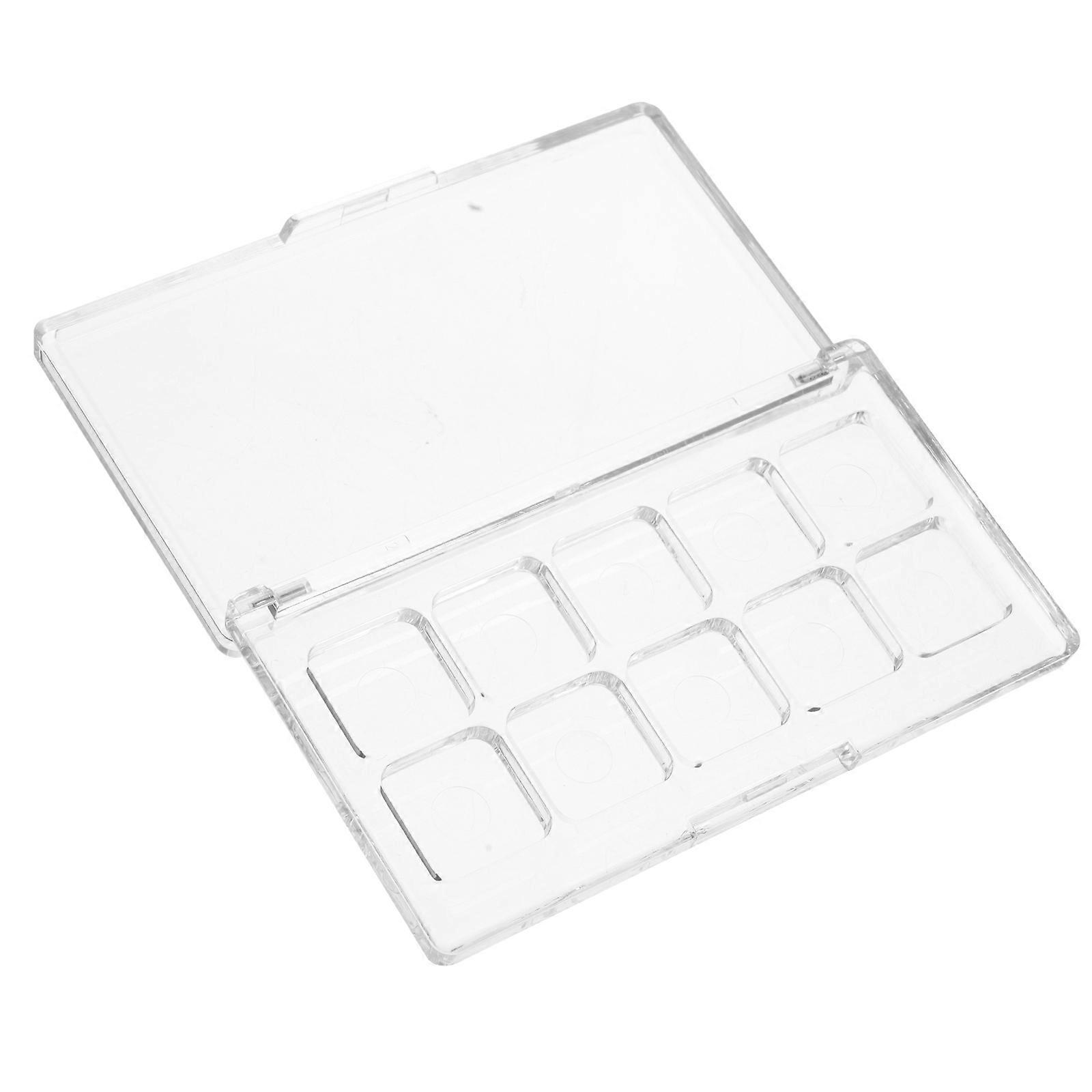 Transparent Eyeshadow Palette Organizer for DIY Makeup